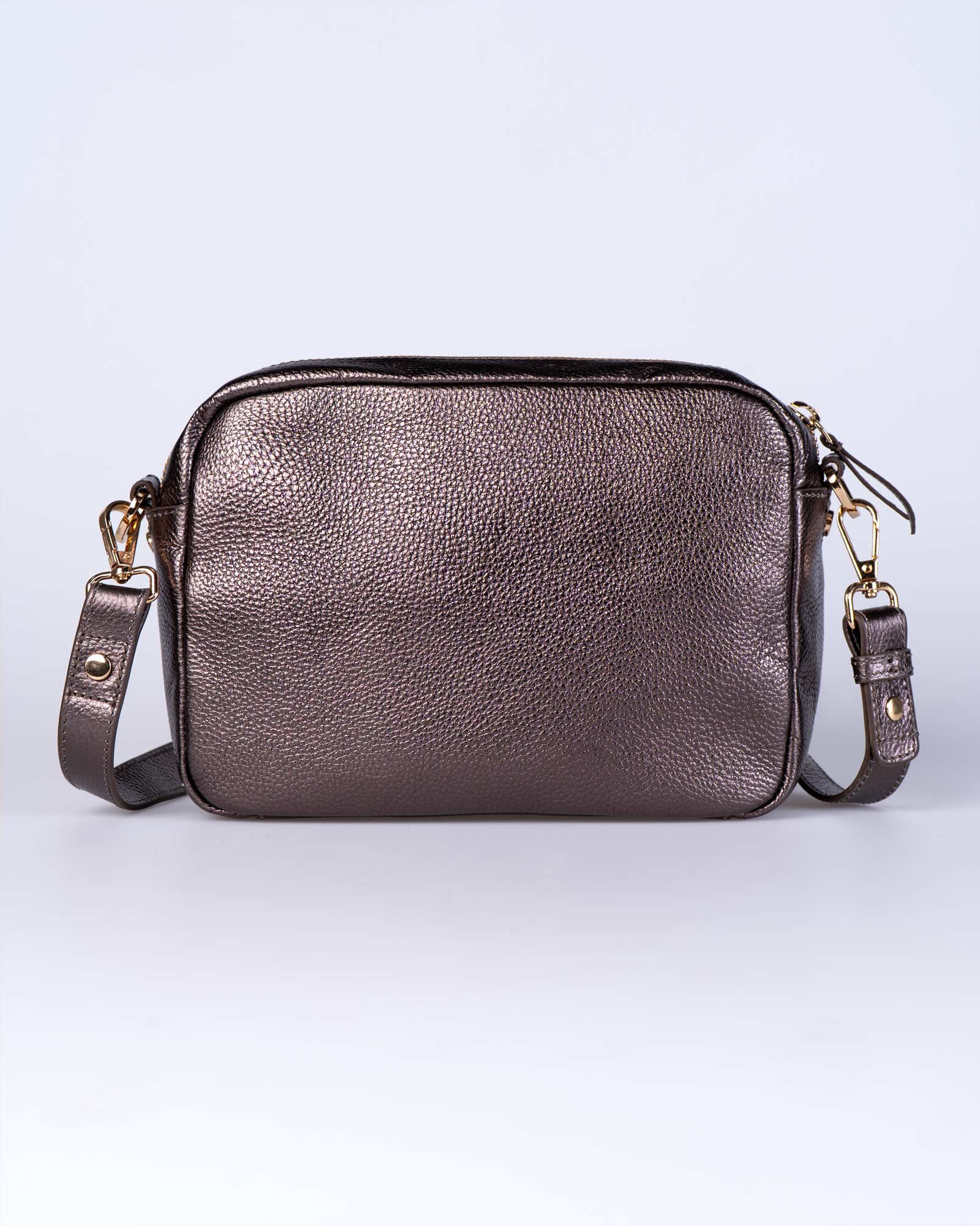 Cross Body Bag, Alternate, color, Pewter Metallic