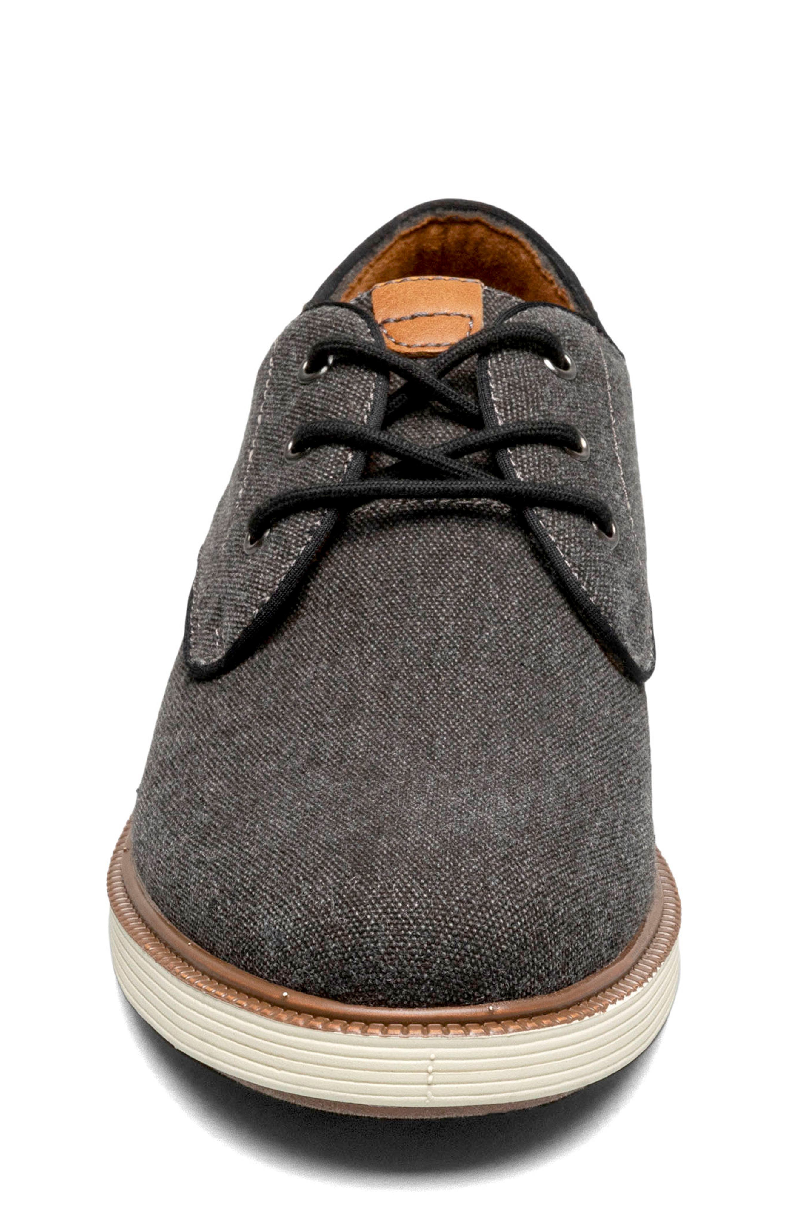 Florsheim Kids' Highland Plain Toe Oxford, Alternate, color, Black