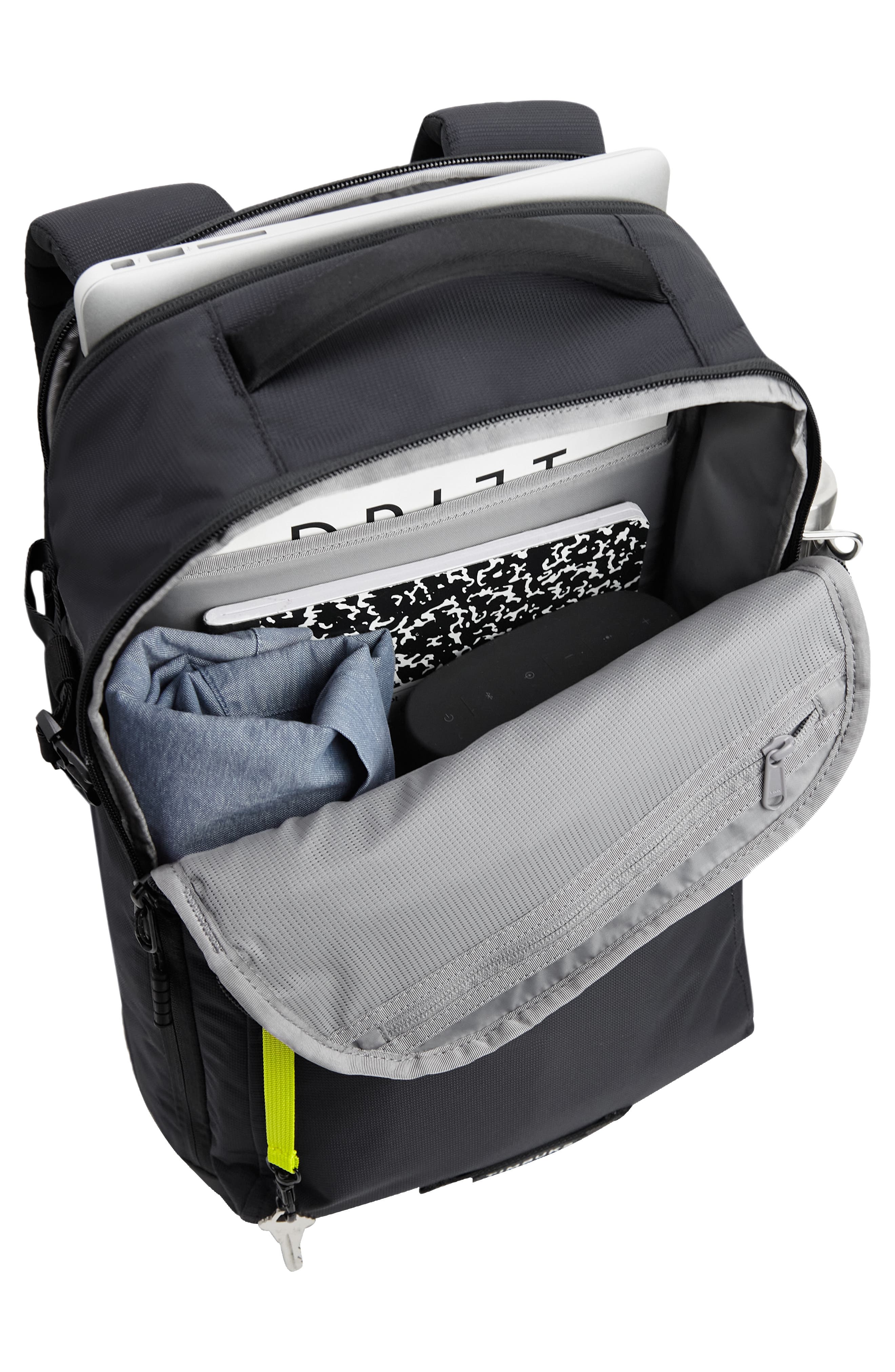 Division DLX Backpack, Alternate, color, ECO BLACK DELUXE