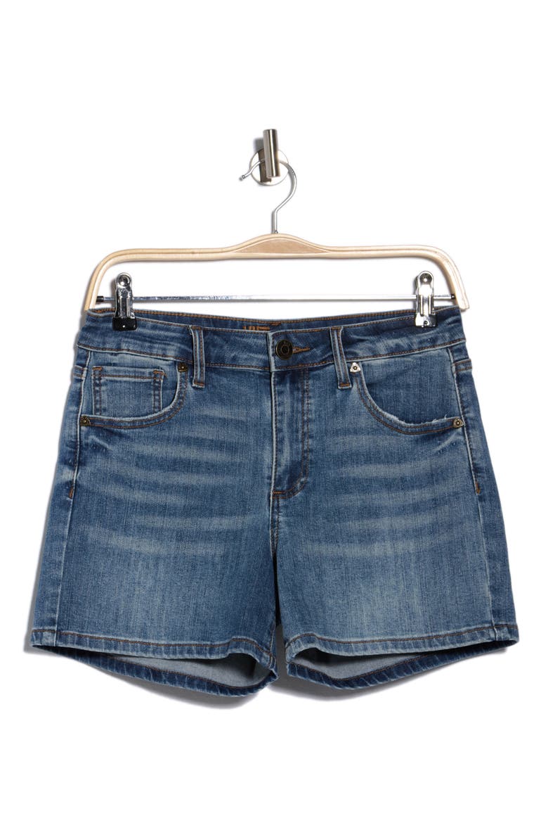 Kity Boyfriend Denim Shorts, Alternate, color, ANTHERICUM