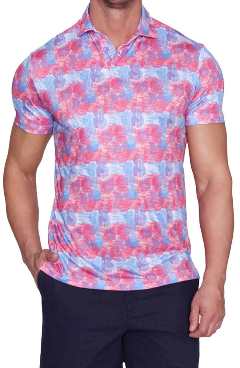 TailorByrd Abstract Performance Polo, Main, color,