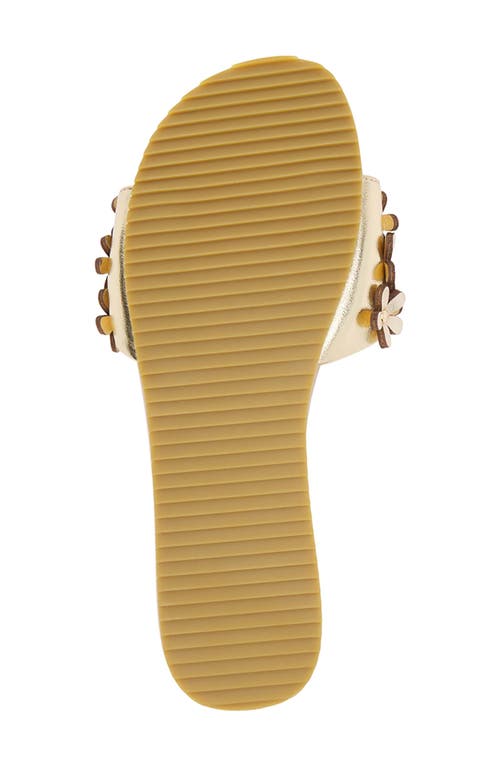 Coconuts By Matisse Chelsea Slide Sandal In Gold