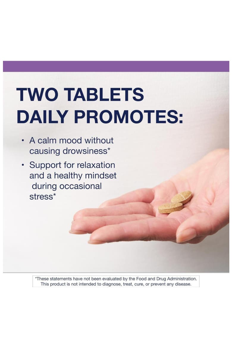 Serenagen Herbal Stress Management Supplement Tablets 60 Tablets, Alternate, color, None