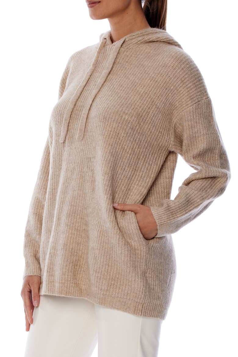 Lila Hooded Sweater, Alternate, color, COCO