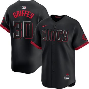 Nike Men's Nike Ken Griffey Jr. Black Cincinnati Reds City Connect