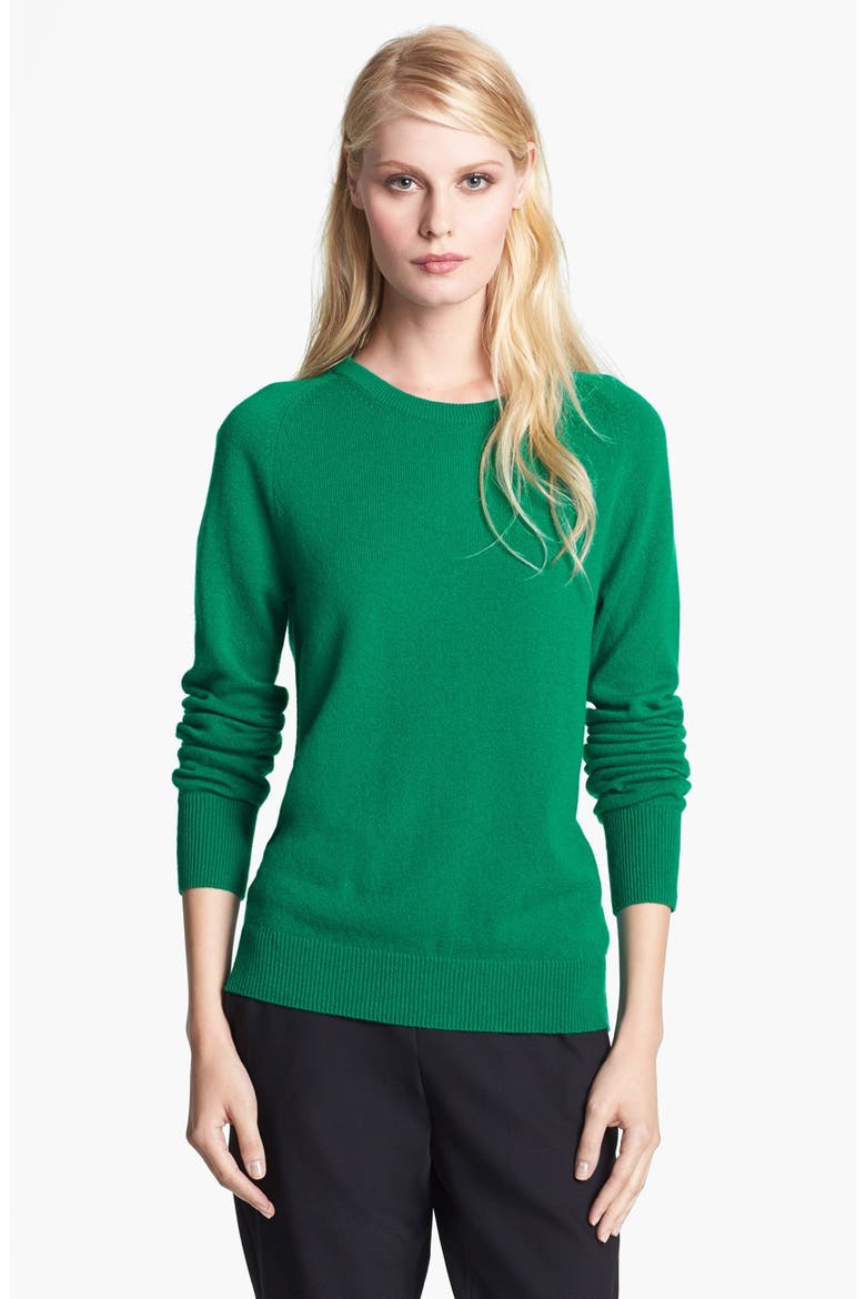 'Sloane' Crewneck Cashmere Sweater, Main, color, ULTRAMARINE