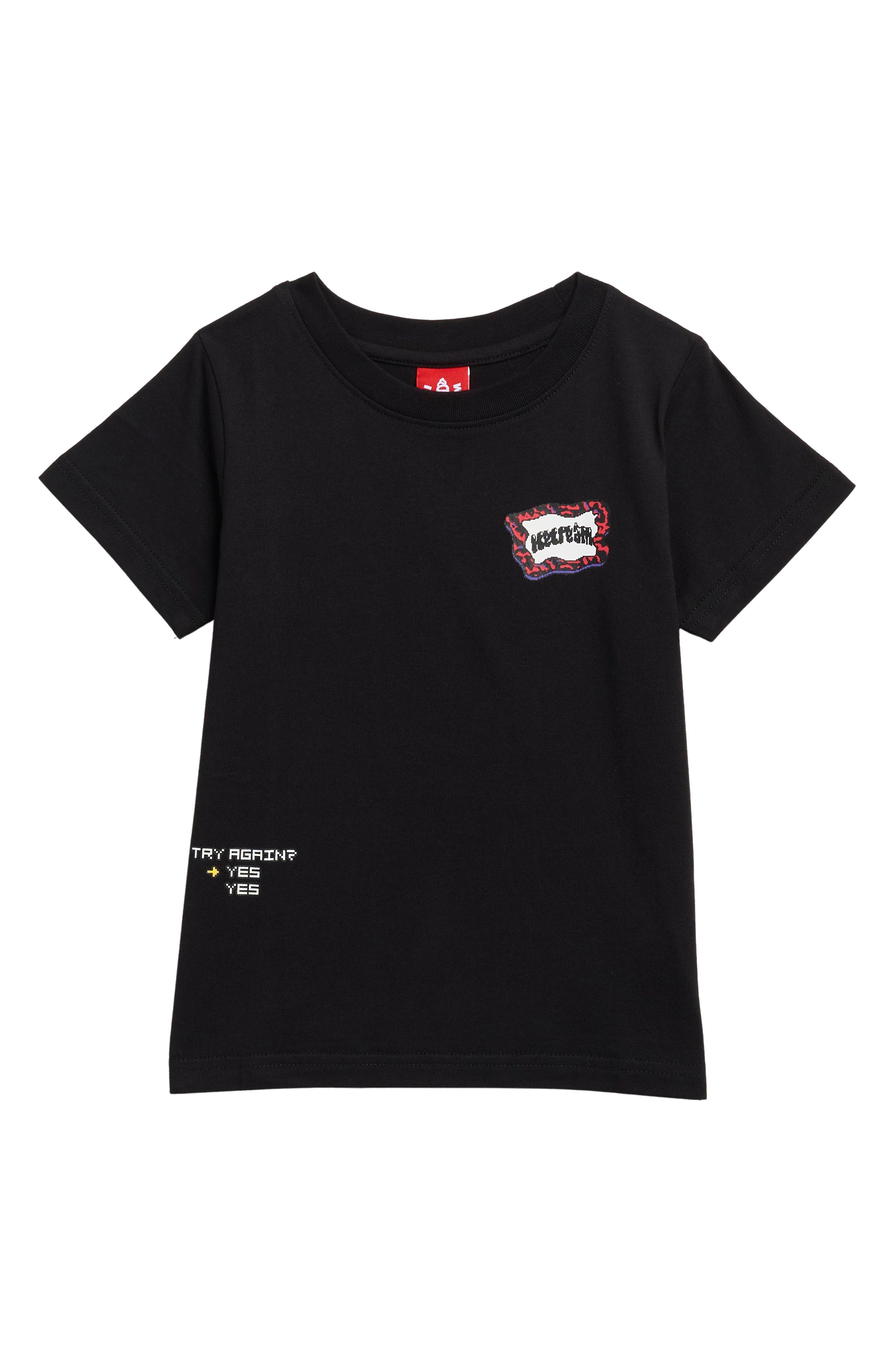 ICECREAM Kids' Lava Flag Cotton Graphic T-Shirt
