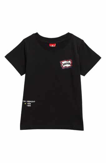 ICECREAM Kids' Lava Flag Cotton Graphic T-Shirt