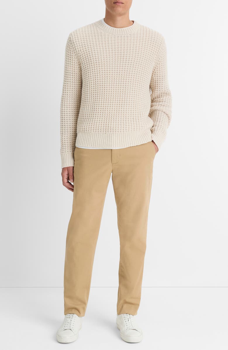 Vince Macro Waffle Stitch Sweater, Alternate, color,