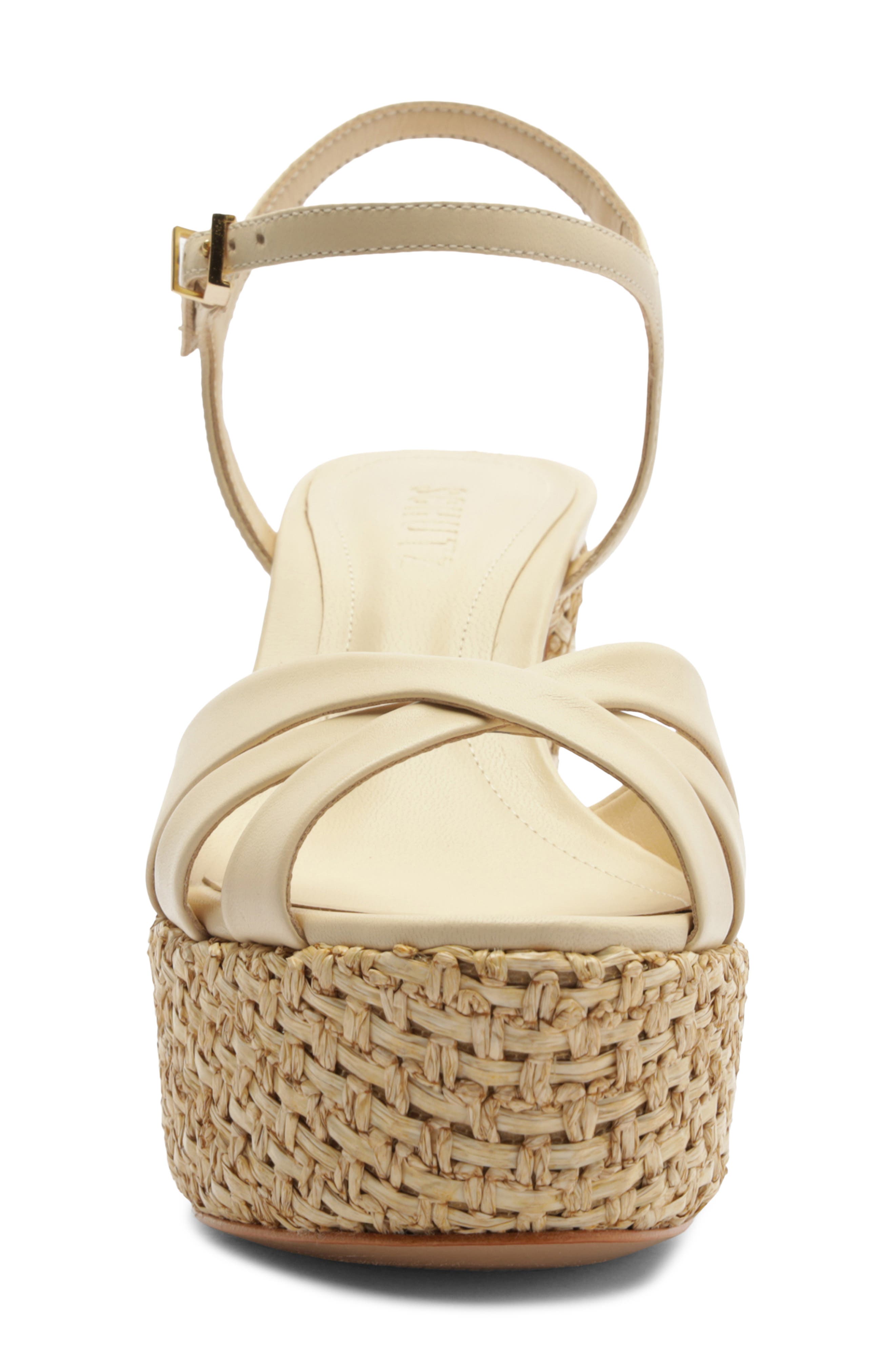 Keefa Ankle Strap Sandal, Alternate, color, EGG SHELL