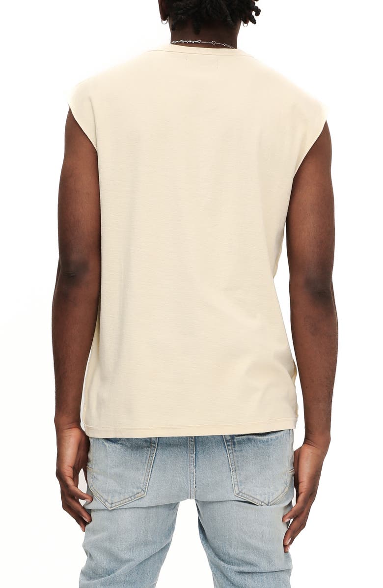 PURPLE BRAND Textured Jersey Graphic Muscle Tee, Alternate, color, 