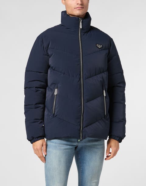 Padded Nylon Jacket Men