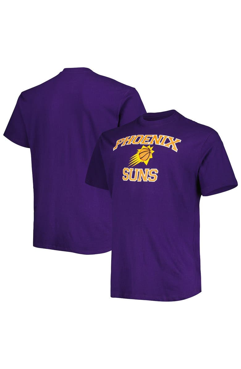 PROFILE Men's Purple Phoenix Suns Big & Tall Heart & Soul T-Shirt, Alternate, color, Purple