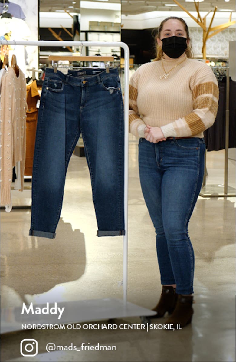 Riley Boyfriend Straight Leg Jeans, sales video thumbnail