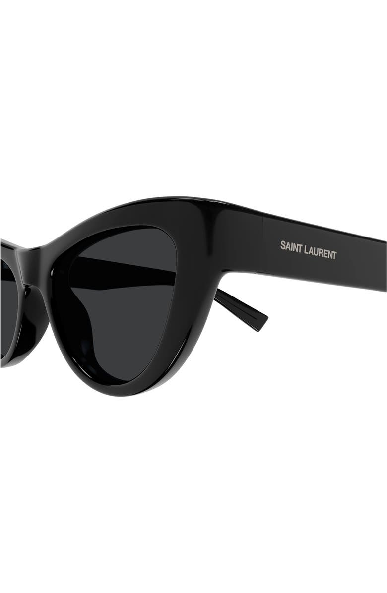 Saint Laurent 53mm Cat Eye Sunglasses, Alternate, color,