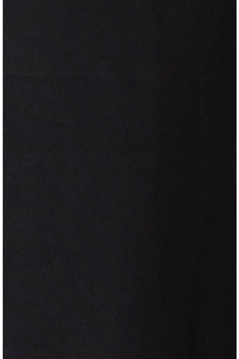 3-Star Appliqué Cotton T-Shirt, Alternate, color, BLACK