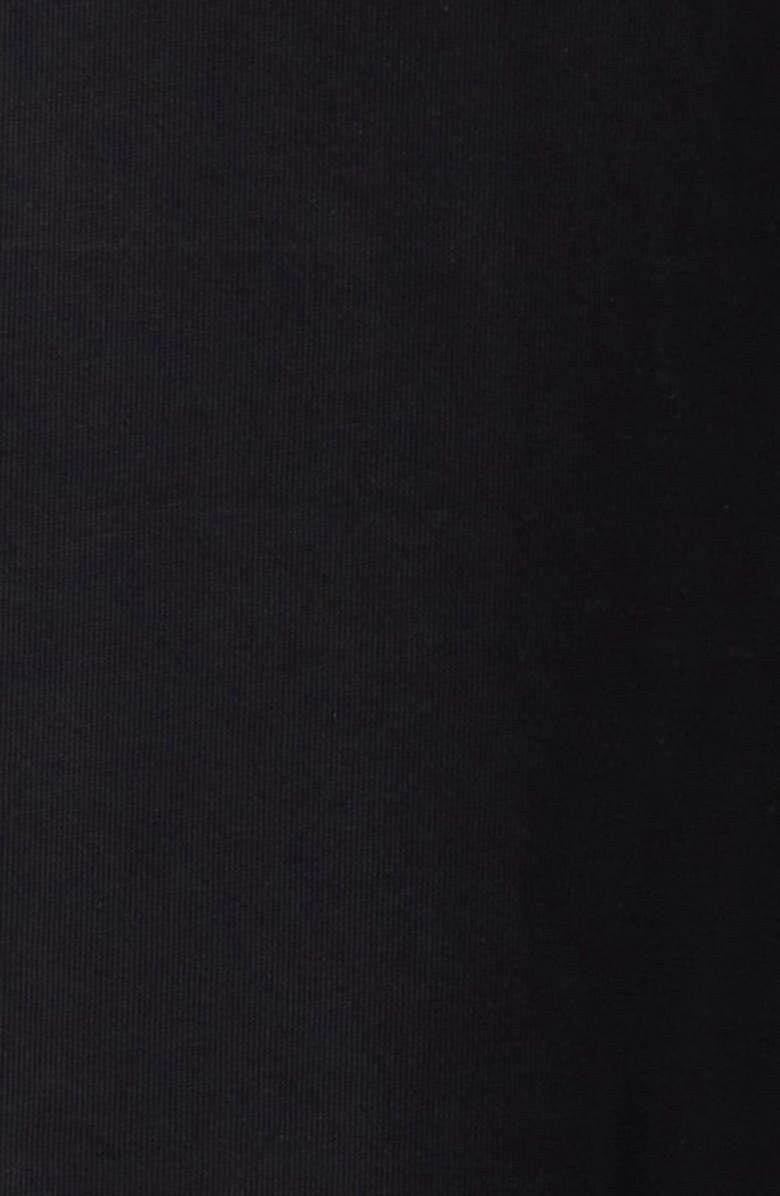 AMIRI 3-Star Appliqué Cotton T-Shirt, Alternate, color, Black