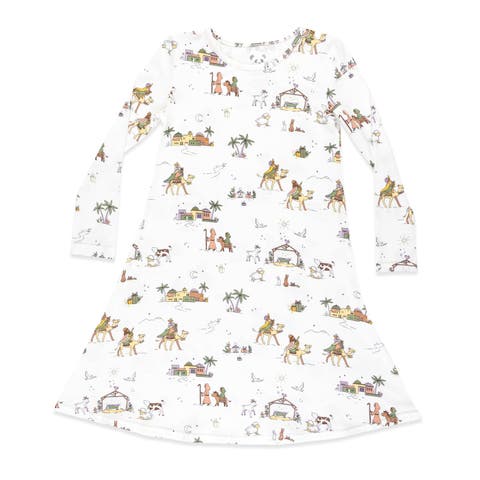 Kids' Yuletide Long Sleeve Dress (Baby)