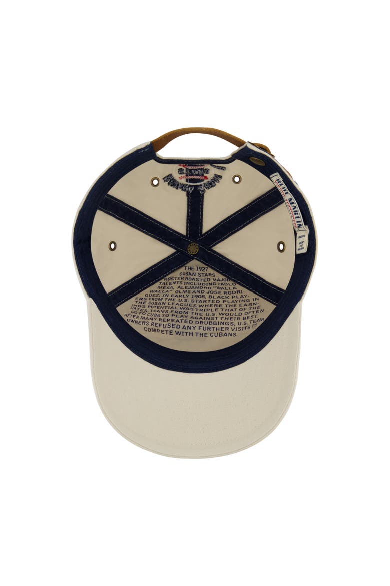 Havana Cuban Stars 1909 Baseball Cap, Alternate, color, CREAM