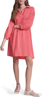 DKNY Jeans Cotton Gauze Dress