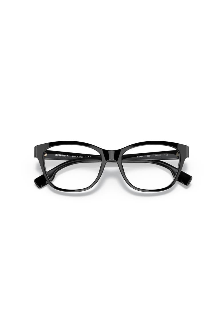 53mm Cat Eye optical glasses, Alternate, color, Black