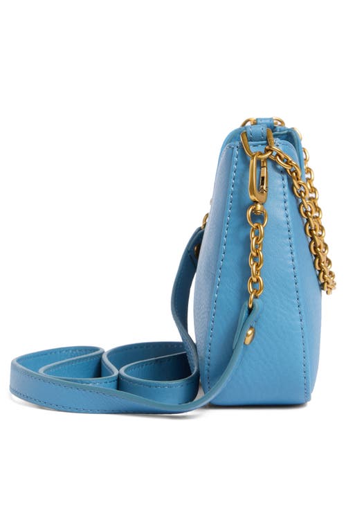 Hobo Rosa Leather Crossbody Bag In Blue