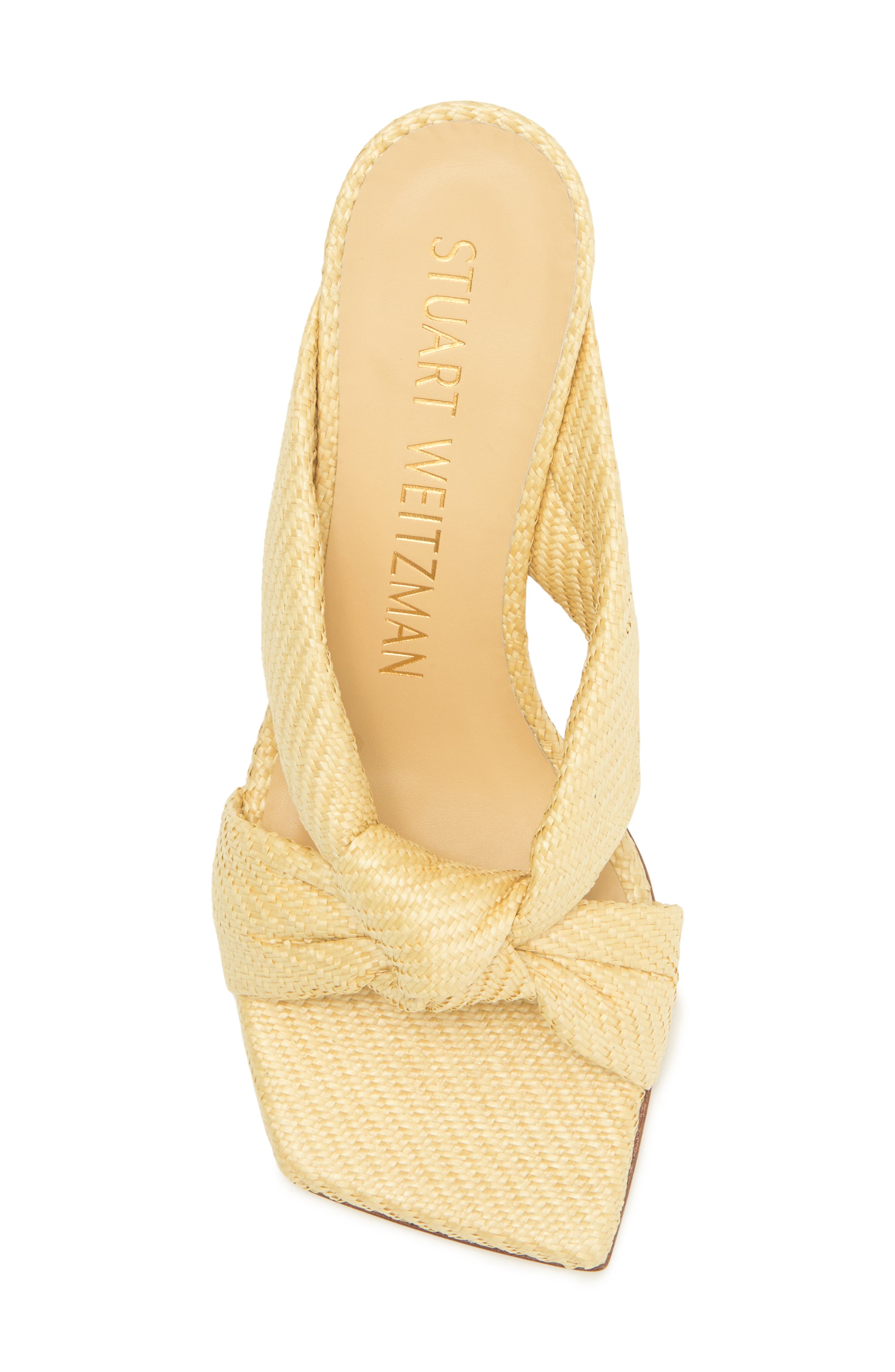 Stuart Weitzman Playa Knot Sandal, Alternate, color, 