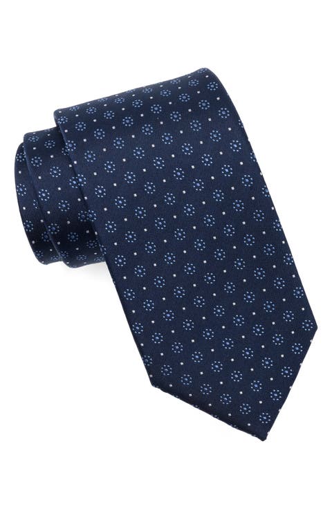 Medallion Silk Tie