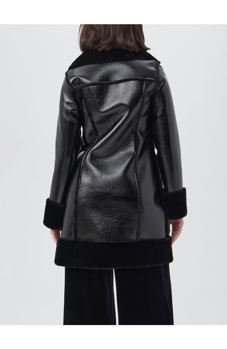 Trina Turk Prisley Coat, Alternate, color, Black