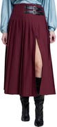 ELOQUII Wide Leg Pinstripe Trouser