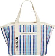 Isabel Marant Darwen Stripe Jacquard Tote