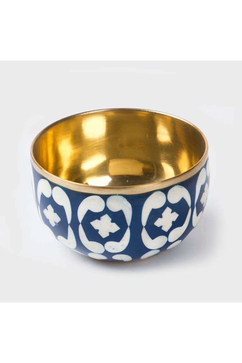 Lattice Blue Trinket Bowl & Tray Gift Box Set, Alternate, color, Lattice Blue