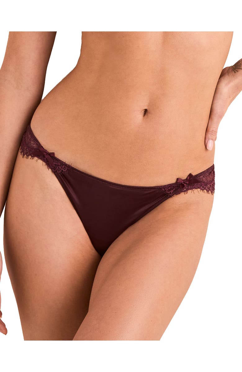 Adore Me Karah Cheeky Panties, Main, color, Dark Purple