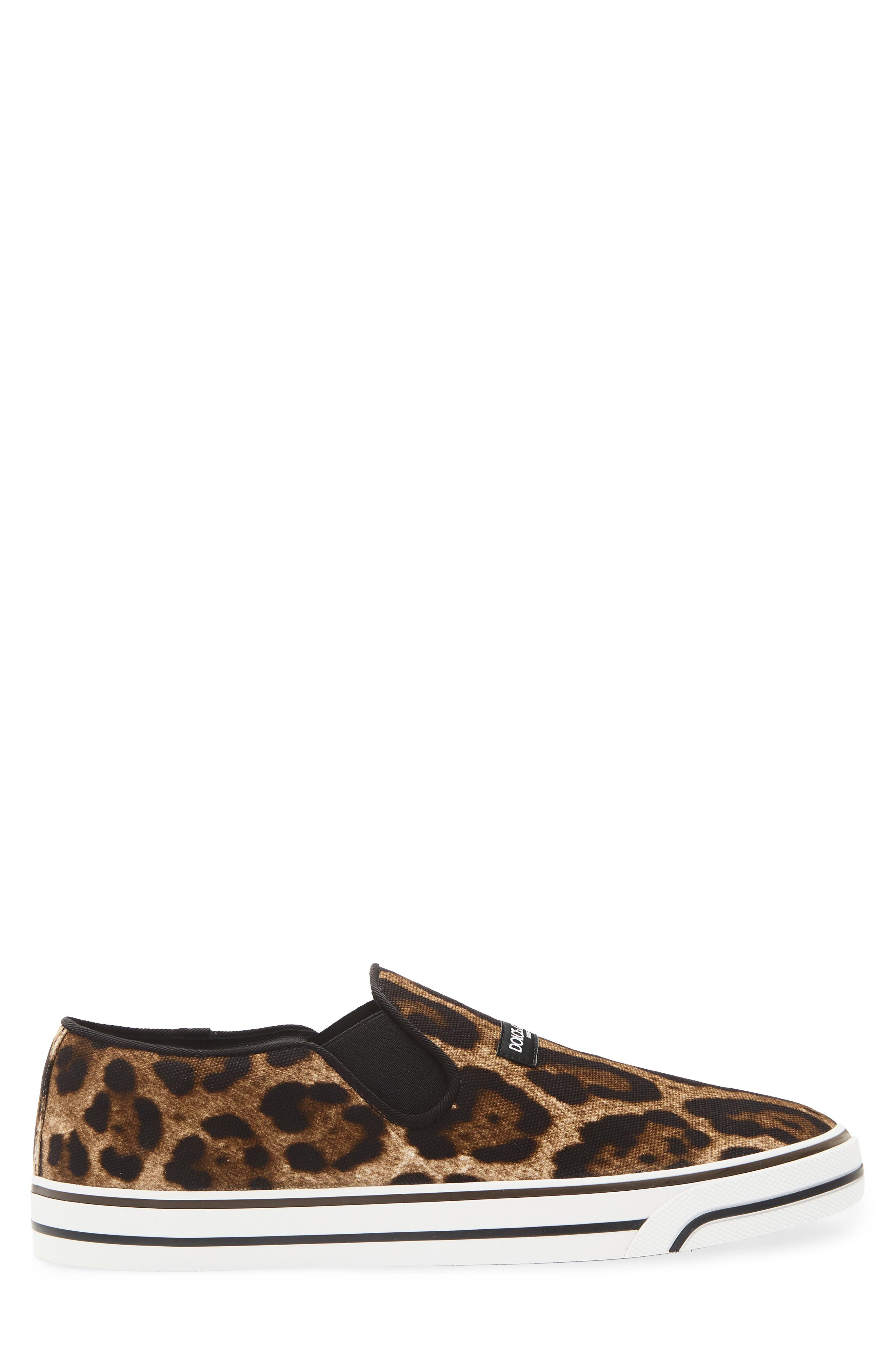 Leopard Print Canvas Sailing Sneaker, Alternate, color, LEO NEW