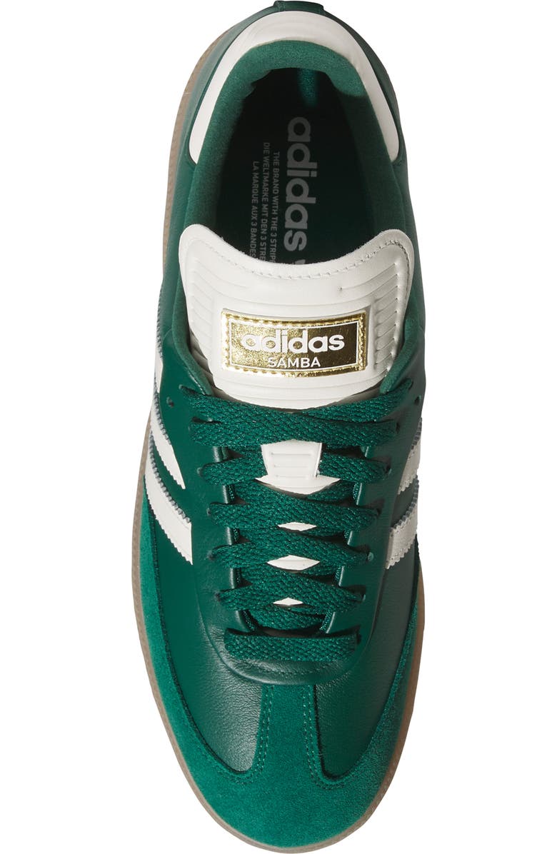 adidas Samba Golf Sneaker, Alternate, color, Green/ Off White/ Gum4