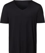 Hanro Clean Cut Seamless V-Neck T-Shirt