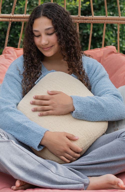 Quiet Mind The Original Weighted Pillow In Cashew