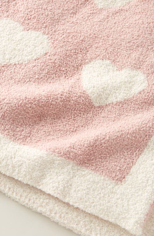 Nordstrom Print So Soft Chenille Blanket In Pink