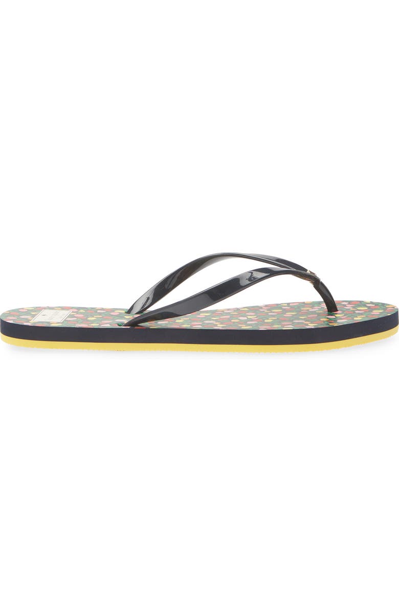 Kate Spade New York feldon flip flop sandal, Alternate, color, Ditsy Blossom/ Parisian Navy