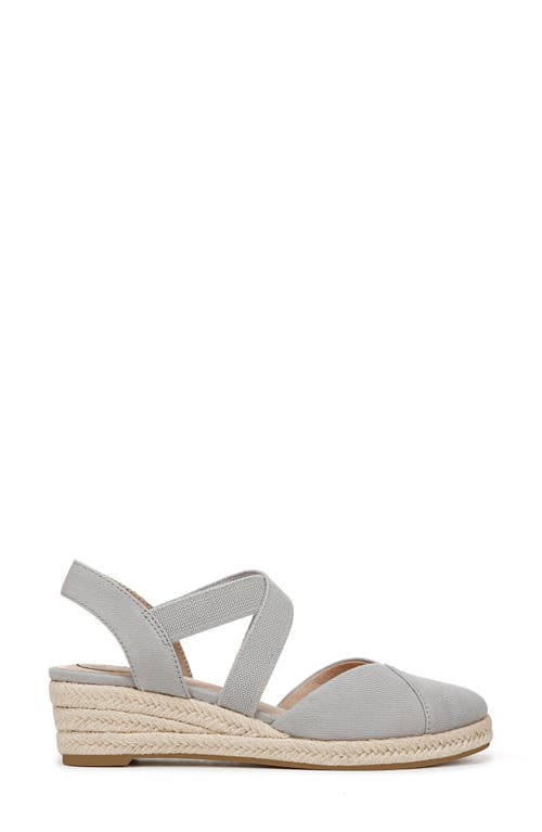 LIFESTRIDE LIFESTRIDE KIMBALL SLINGBACK ESPADRILLE PLATFORM WEDGE 