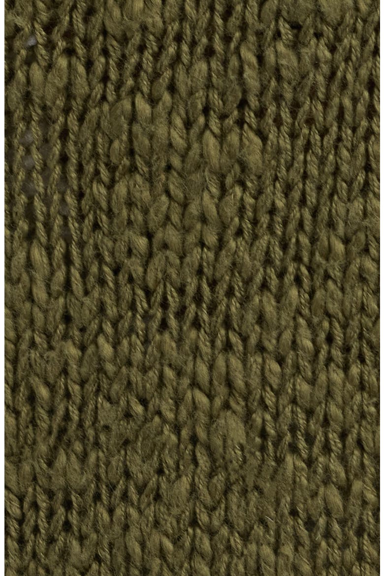 Batwing Peacoat Cardigan, Alternate, color, KHAKI
