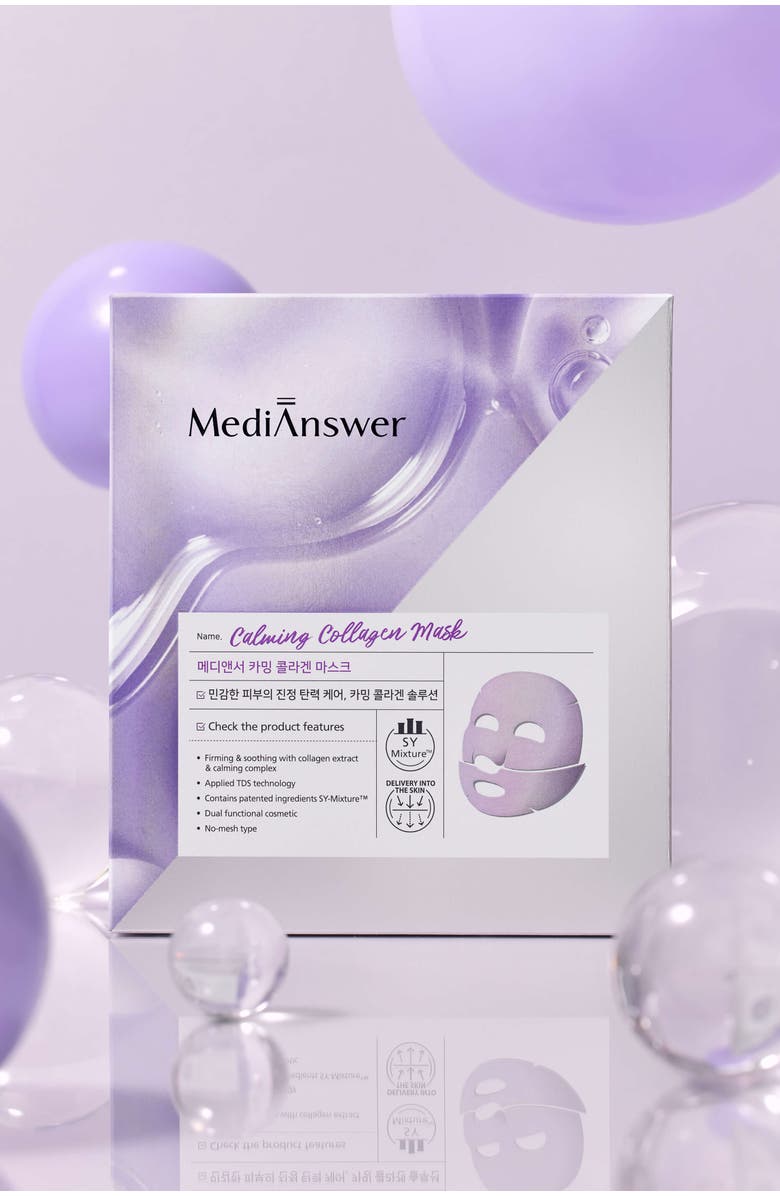 MediAnswer Calming Collagen Mask, Alternate, color,