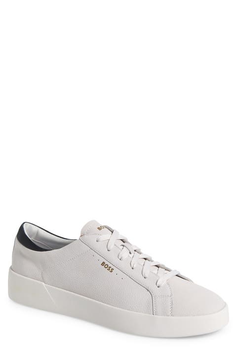 Belwar Low Top Pebbled Leather Sneaker (Men)