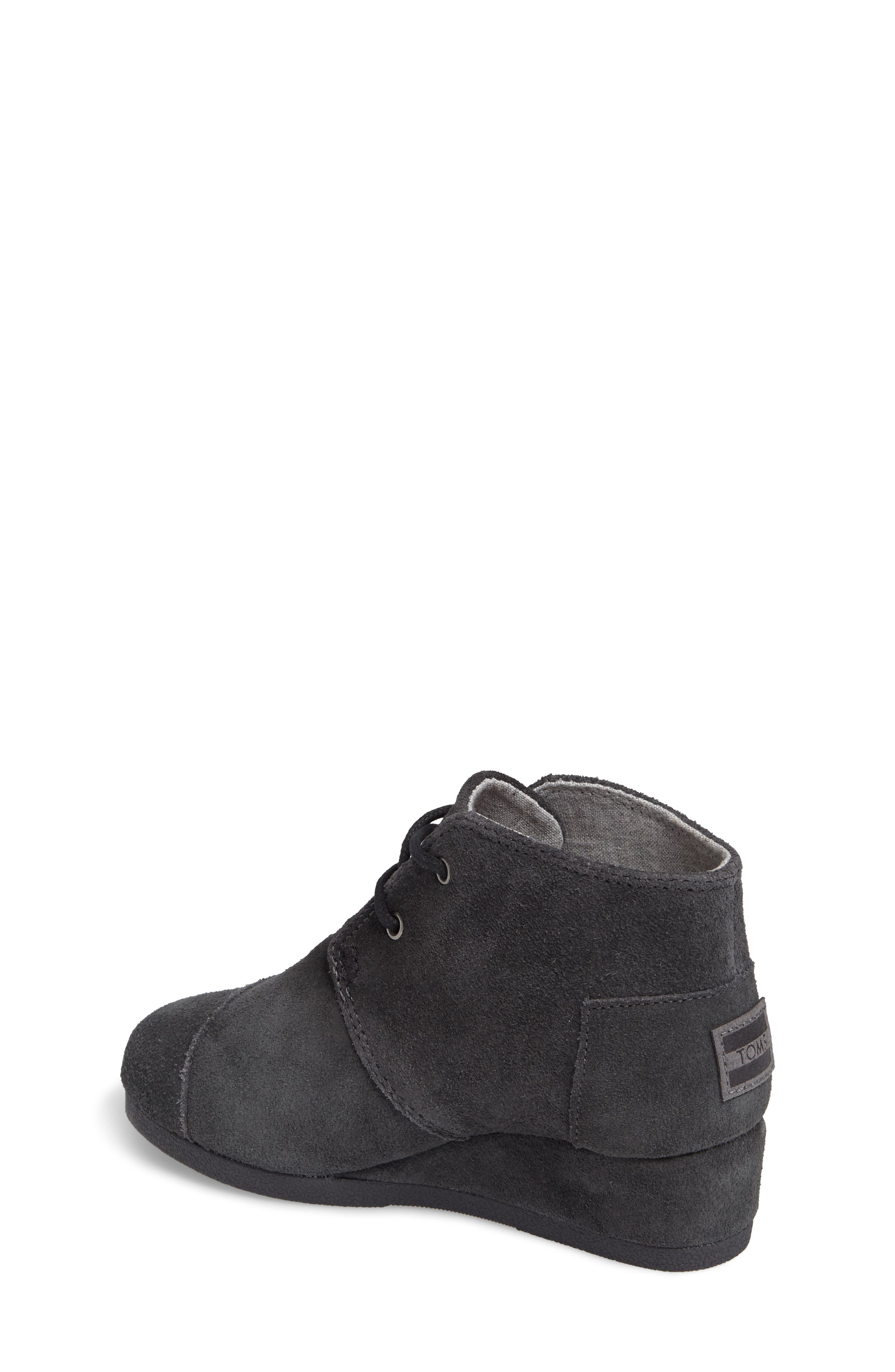 TOMS 'Desert - Youth' Wedge Bootie, Alternate, color, 