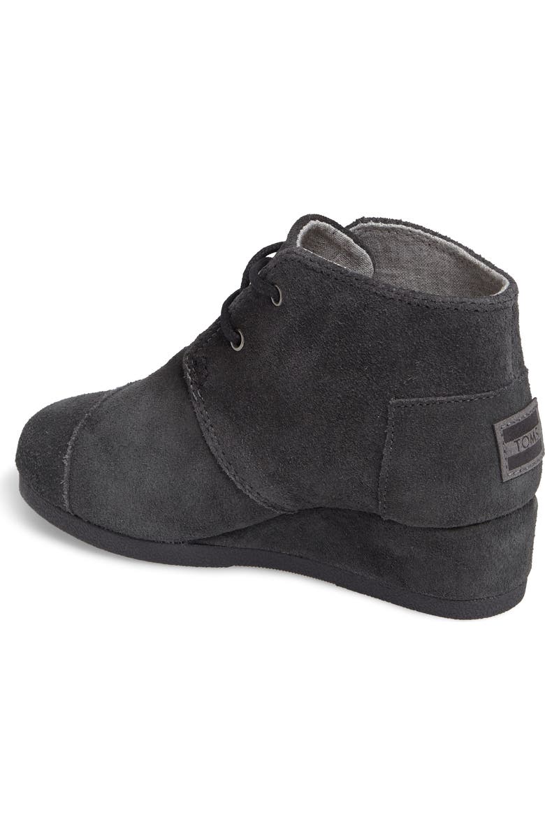TOMS 'Desert - Youth' Wedge Bootie, Alternate, color,