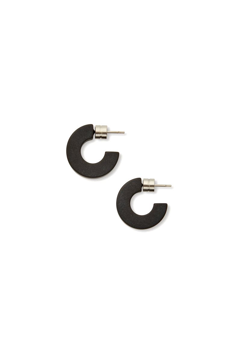Muse Hoops, Main, color, Black Matte