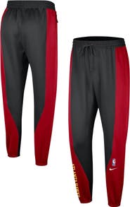 Nike Men's Nike Red/Black Atlanta Hawks 2023/24 Authentic Showtime Pants