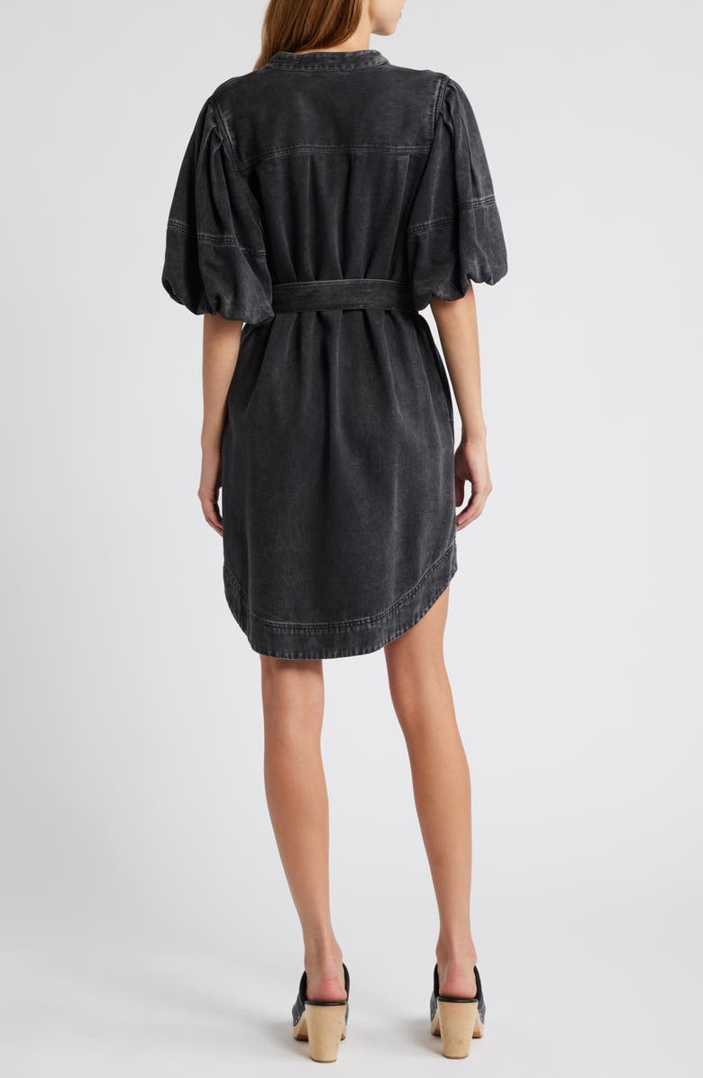 Rails Kingsley Denim Snap-Up Dress, Alternate, color, 
