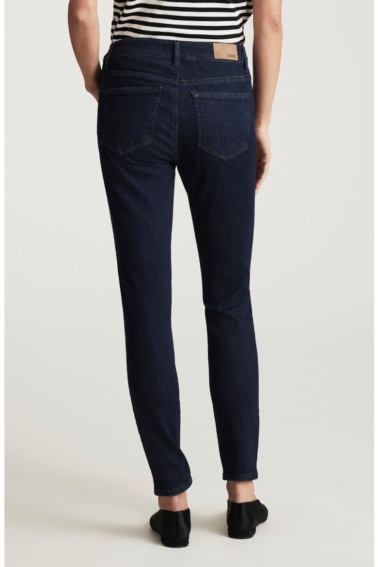 Tess High Waist Ankle Skinny Jeans, Alternate, color, RINSE FLEX BLUE