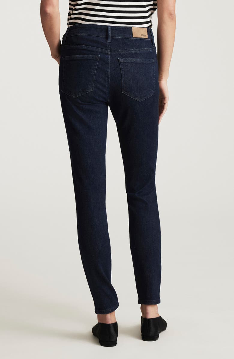 Mavi Jeans Tess High Waist Ankle Skinny Jeans, Alternate, color, Rinse Flex Blue